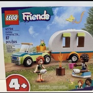 LEGO Friends Holiday Camping Adventure Set - Blue, White, Green